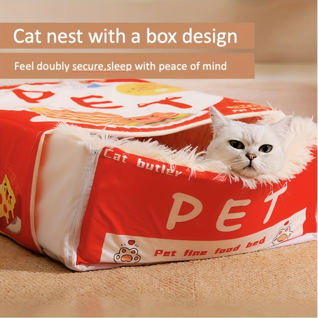cat bed, sushi - themed, pet habitat, high - quality, value for money
