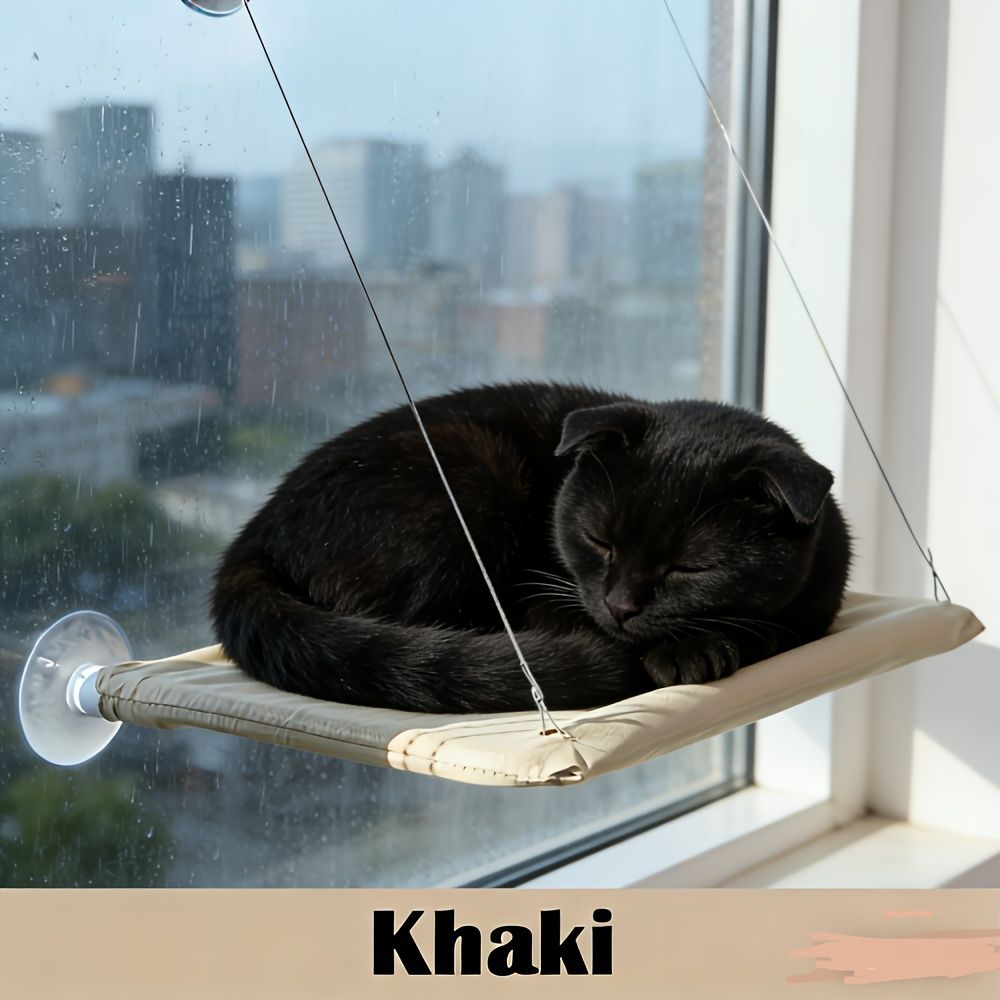 Discover Window-Mounted Cat Hammock – Cozy Sun Lounger for Australian Cats in Cat Furniture. • Ultra-soft, breathable fabric for year-round comfort in Australia