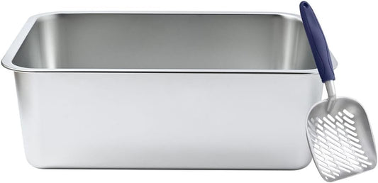Premium Cat Litter Box and Shovel Set